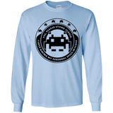 T-Shirts Light Blue / YS Personal Space Invader Youth Long Sleeve T-Shirt