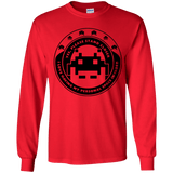 T-Shirts Red / YS Personal Space Invader Youth Long Sleeve T-Shirt