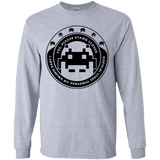 T-Shirts Sport Grey / YS Personal Space Invader Youth Long Sleeve T-Shirt