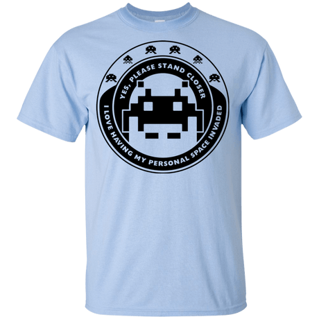 T-Shirts Light Blue / YXS Personal Space Invader Youth T-Shirt