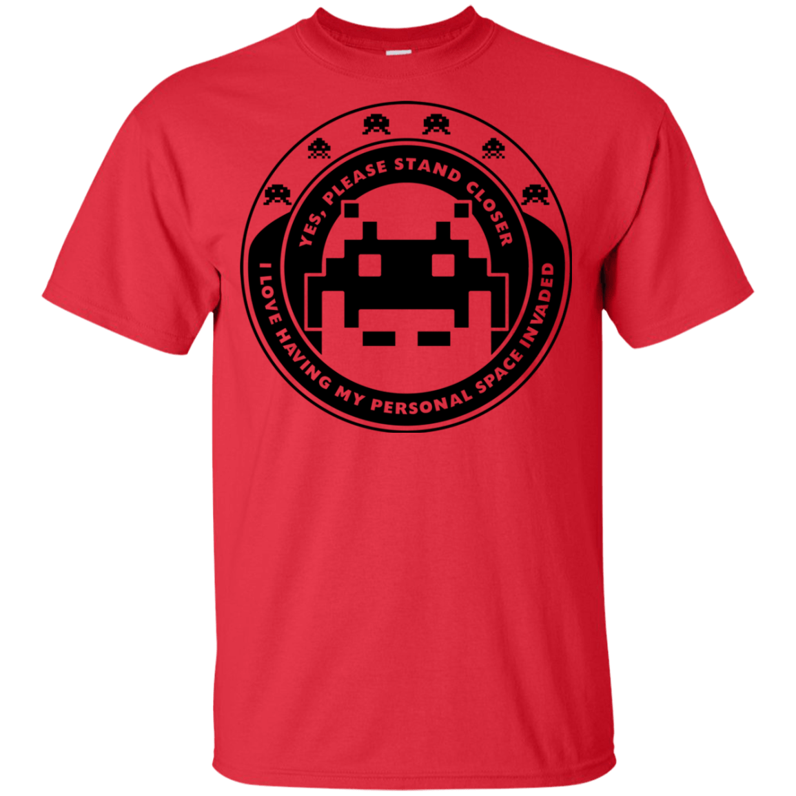 T-Shirts Red / YXS Personal Space Invader Youth T-Shirt