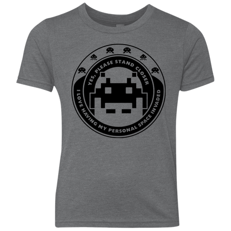 T-Shirts Premium Heather / YXS Personal Space Invader Youth Triblend T-Shirt