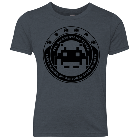 T-Shirts Vintage Navy / YXS Personal Space Invader Youth Triblend T-Shirt