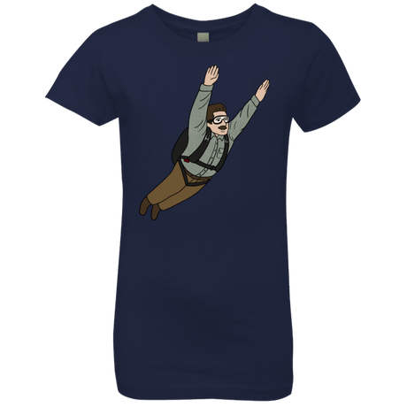 T-Shirts Midnight Navy / YXS Peter is my Hero Girls Premium T-Shirt