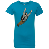 T-Shirts Turquoise / YXS Peter is my Hero Girls Premium T-Shirt