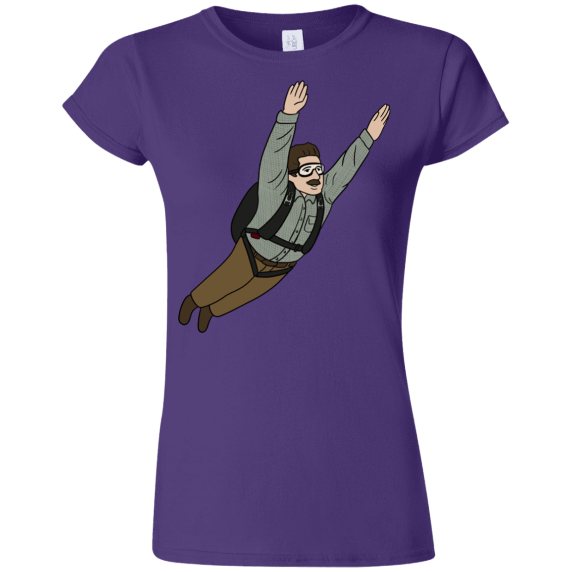 T-Shirts Purple / S Peter is my Hero Junior Slimmer-Fit T-Shirt