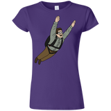 T-Shirts Purple / S Peter is my Hero Junior Slimmer-Fit T-Shirt