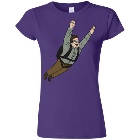 T-Shirts Purple / S Peter is my Hero Junior Slimmer-Fit T-Shirt