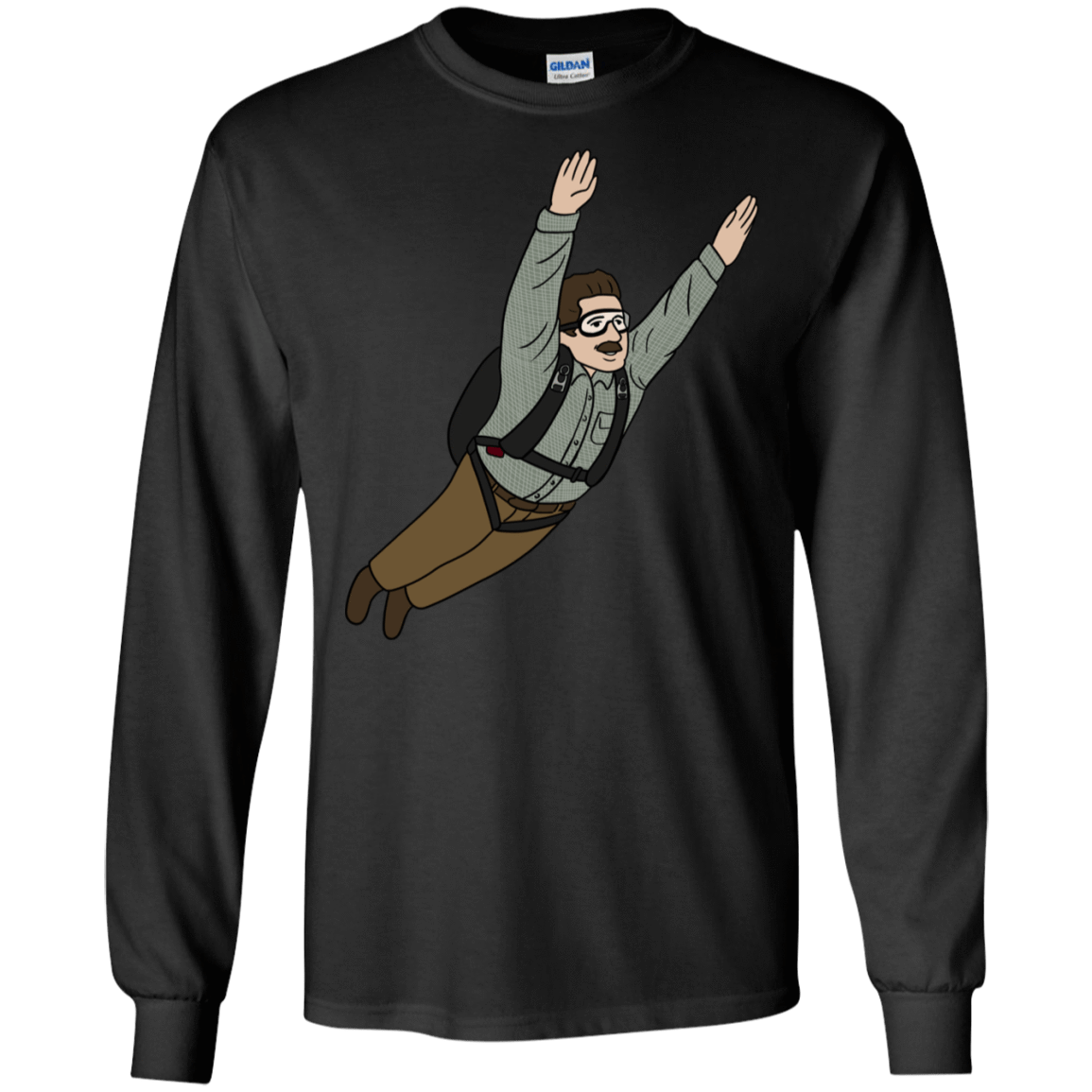 T-Shirts Black / S Peter is my Hero Men's Long Sleeve T-Shirt