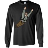 T-Shirts Black / S Peter is my Hero Men's Long Sleeve T-Shirt