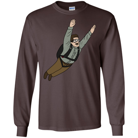 T-Shirts Dark Chocolate / S Peter is my Hero Men's Long Sleeve T-Shirt