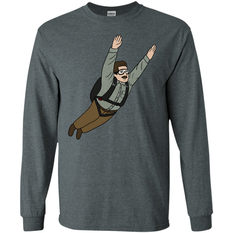 T-Shirts Dark Heather / S Peter is my Hero Men's Long Sleeve T-Shirt