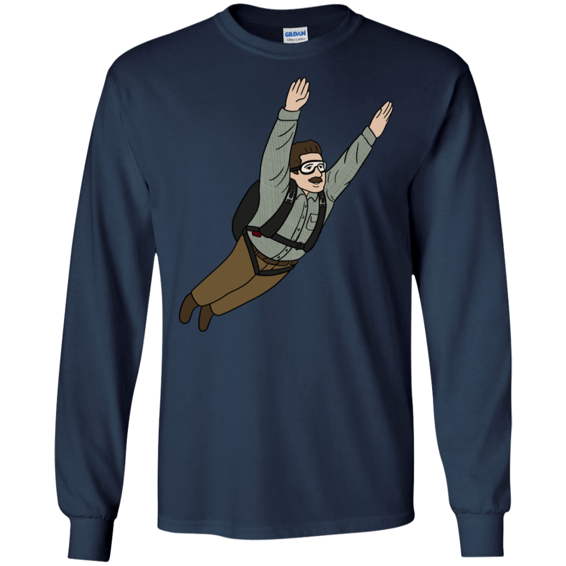 T-Shirts Navy / S Peter is my Hero Men's Long Sleeve T-Shirt