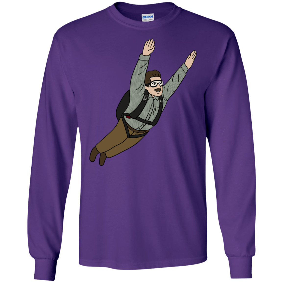 T-Shirts Purple / S Peter is my Hero Men's Long Sleeve T-Shirt