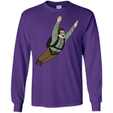 T-Shirts Purple / S Peter is my Hero Men's Long Sleeve T-Shirt