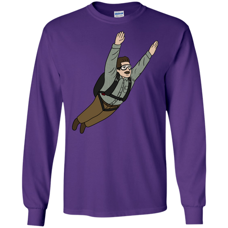 T-Shirts Purple / S Peter is my Hero Men's Long Sleeve T-Shirt