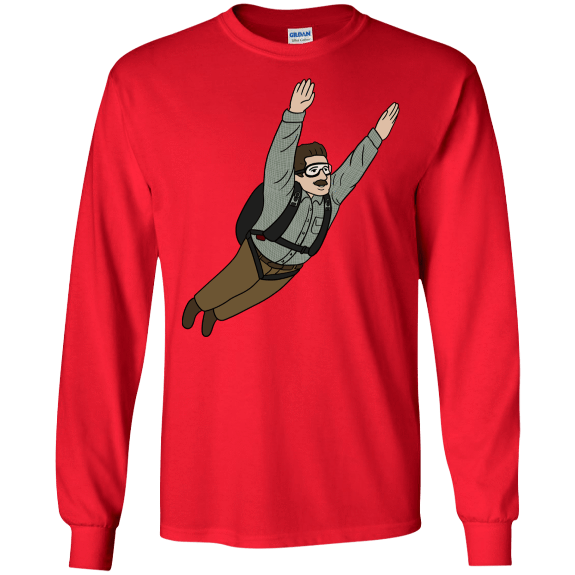 T-Shirts Red / S Peter is my Hero Men's Long Sleeve T-Shirt