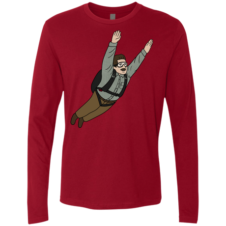 T-Shirts Cardinal / S Peter is my Hero Men's Premium Long Sleeve