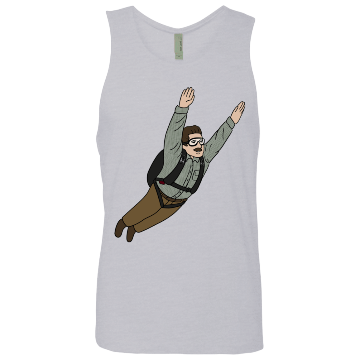 T-Shirts Heather Grey / S Peter is my Hero Men's Premium Tank Top