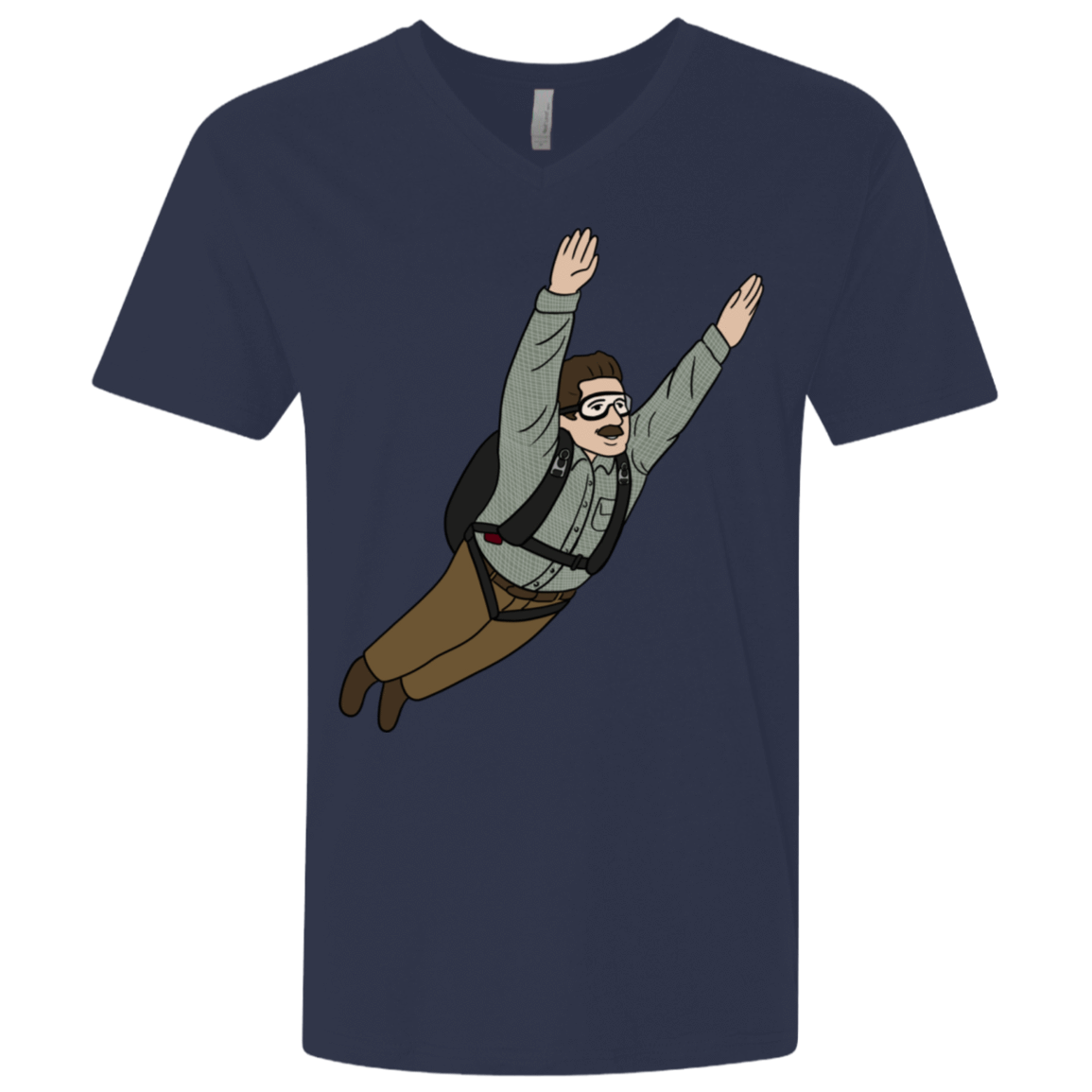 T-Shirts Midnight Navy / X-Small Peter is my Hero Men's Premium V-Neck
