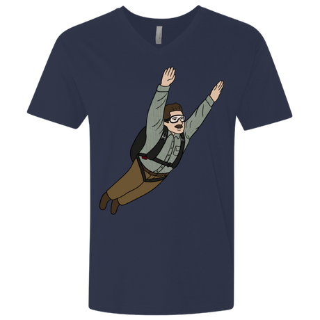 T-Shirts Midnight Navy / X-Small Peter is my Hero Men's Premium V-Neck