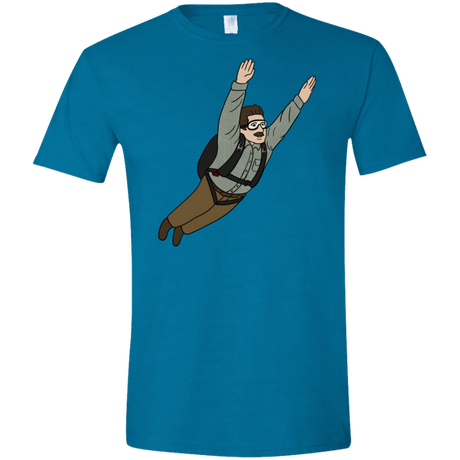 T-Shirts Antique Sapphire / S Peter is my Hero Men's Semi-Fitted Softstyle