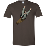 T-Shirts Dark Chocolate / S Peter is my Hero Men's Semi-Fitted Softstyle