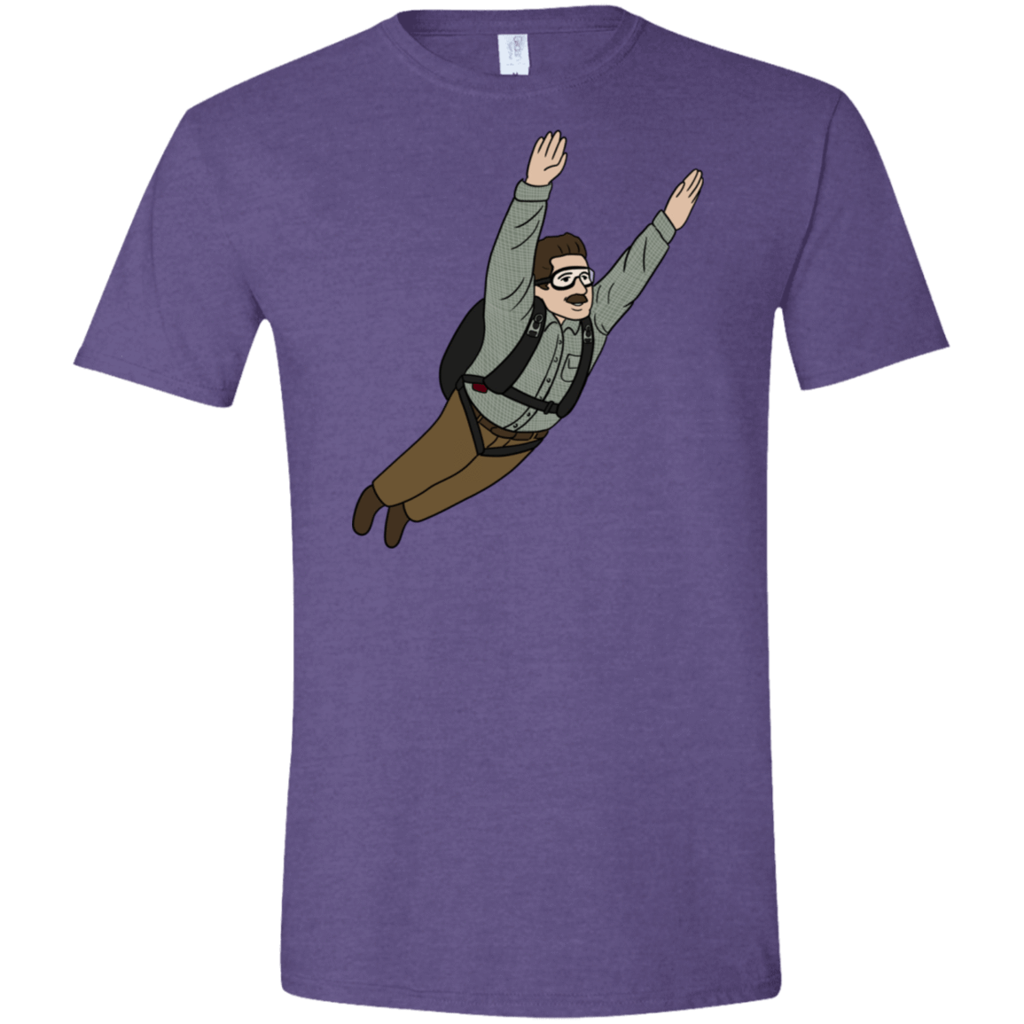 T-Shirts Heather Purple / S Peter is my Hero Men's Semi-Fitted Softstyle