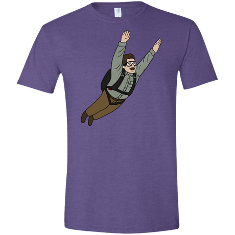 T-Shirts Heather Purple / S Peter is my Hero Men's Semi-Fitted Softstyle