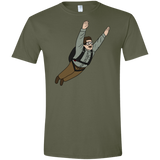 T-Shirts Military Green / S Peter is my Hero Men's Semi-Fitted Softstyle