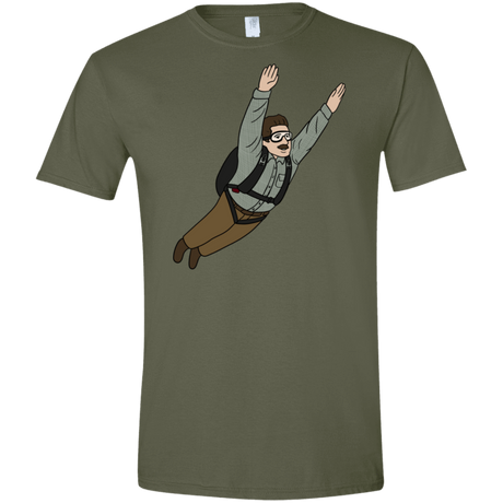 T-Shirts Military Green / S Peter is my Hero Men's Semi-Fitted Softstyle