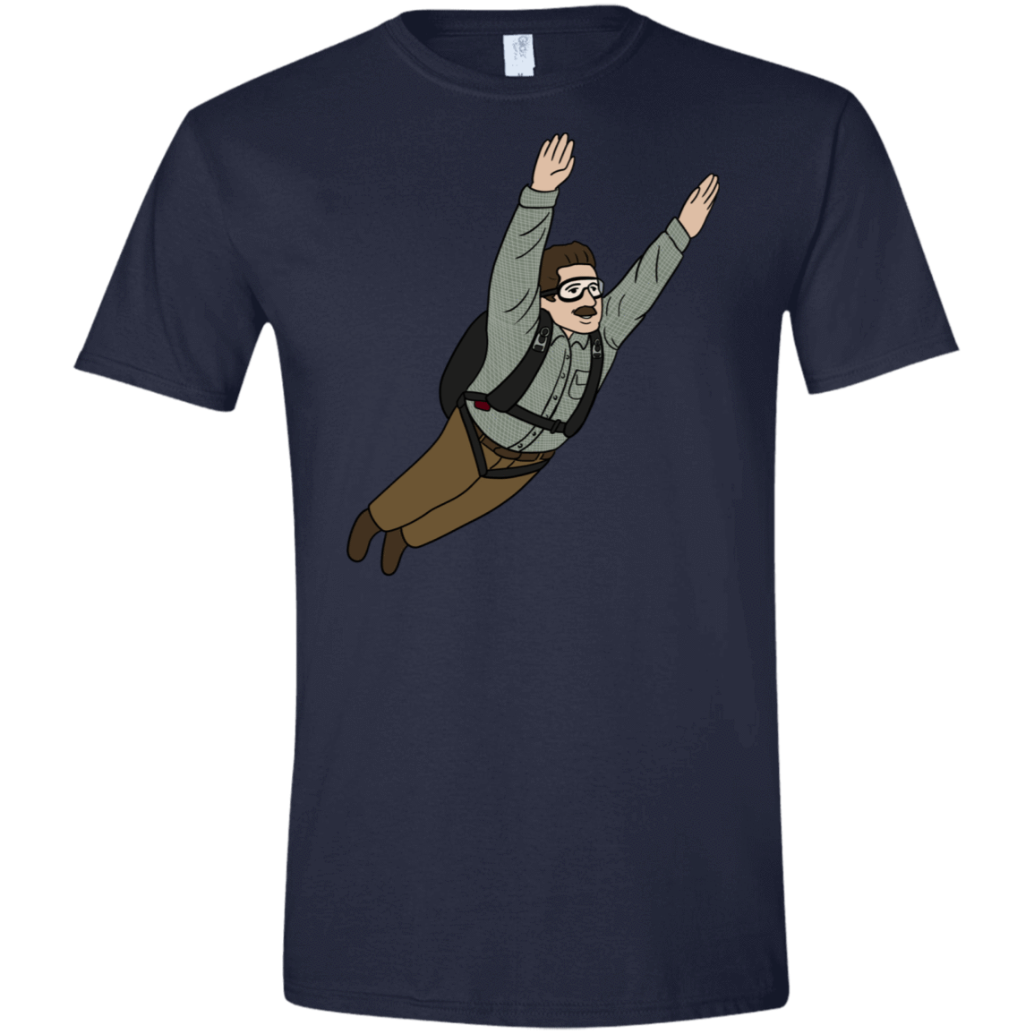 T-Shirts Navy / X-Small Peter is my Hero Men's Semi-Fitted Softstyle