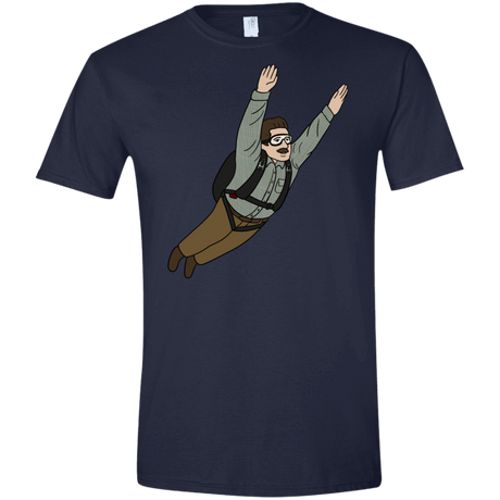 T-Shirts Navy / X-Small Peter is my Hero Men's Semi-Fitted Softstyle