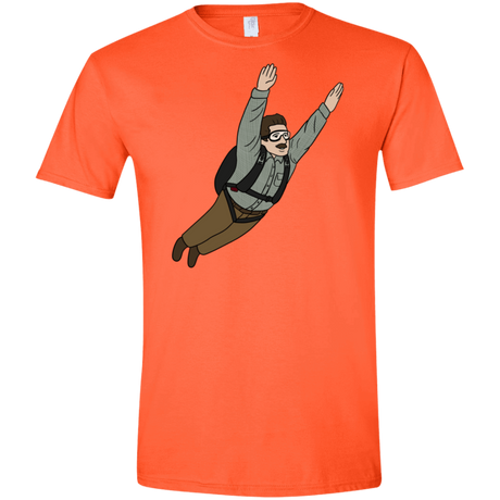 T-Shirts Orange / S Peter is my Hero Men's Semi-Fitted Softstyle