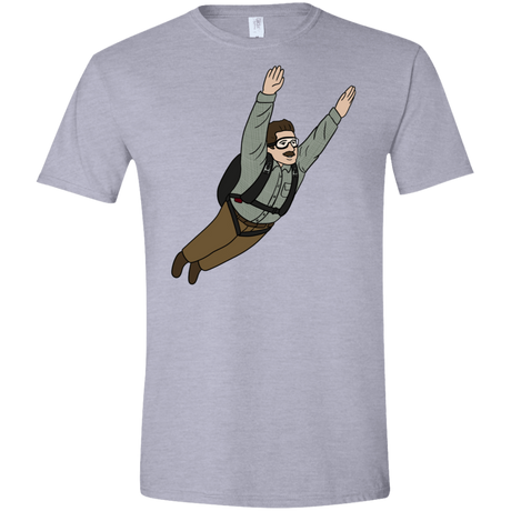 T-Shirts Sport Grey / X-Small Peter is my Hero Men's Semi-Fitted Softstyle