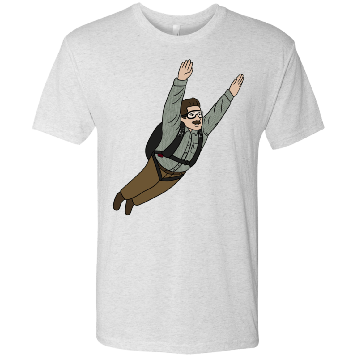 T-Shirts Heather White / S Peter is my Hero Men's Triblend T-Shirt