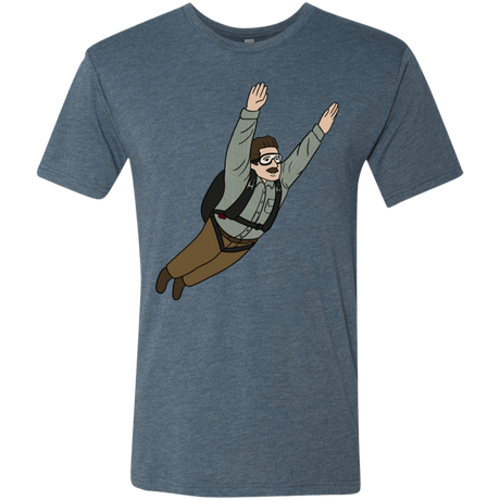 T-Shirts Indigo / S Peter is my Hero Men's Triblend T-Shirt