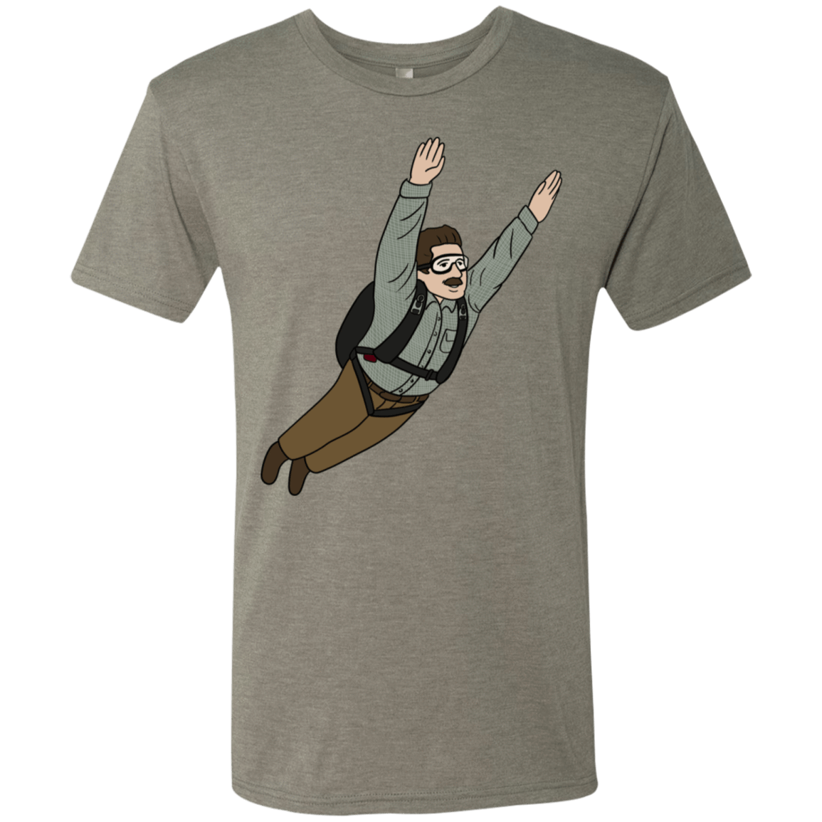 T-Shirts Venetian Grey / S Peter is my Hero Men's Triblend T-Shirt