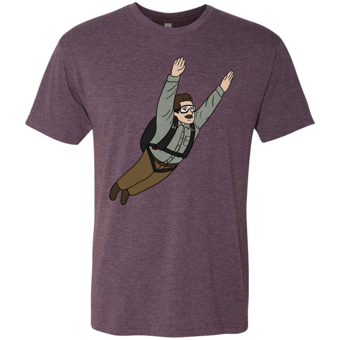 T-Shirts Vintage Purple / S Peter is my Hero Men's Triblend T-Shirt