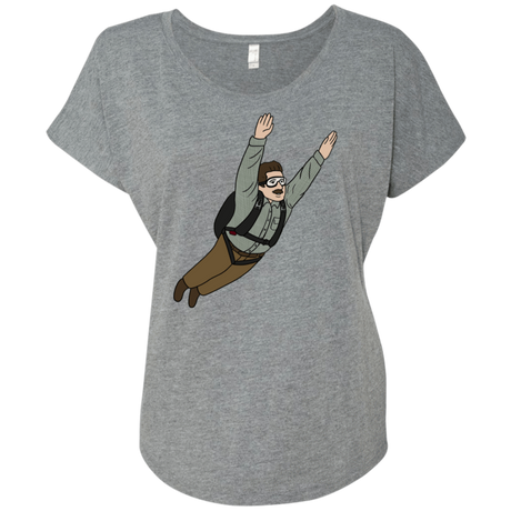 T-Shirts Premium Heather / X-Small Peter is my Hero Triblend Dolman Sleeve