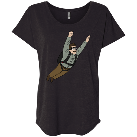 T-Shirts Vintage Black / X-Small Peter is my Hero Triblend Dolman Sleeve