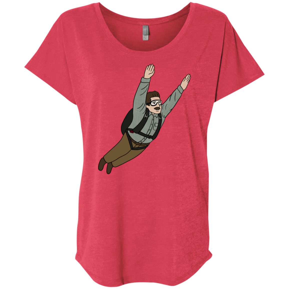 T-Shirts Vintage Red / X-Small Peter is my Hero Triblend Dolman Sleeve