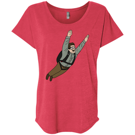 T-Shirts Vintage Red / X-Small Peter is my Hero Triblend Dolman Sleeve