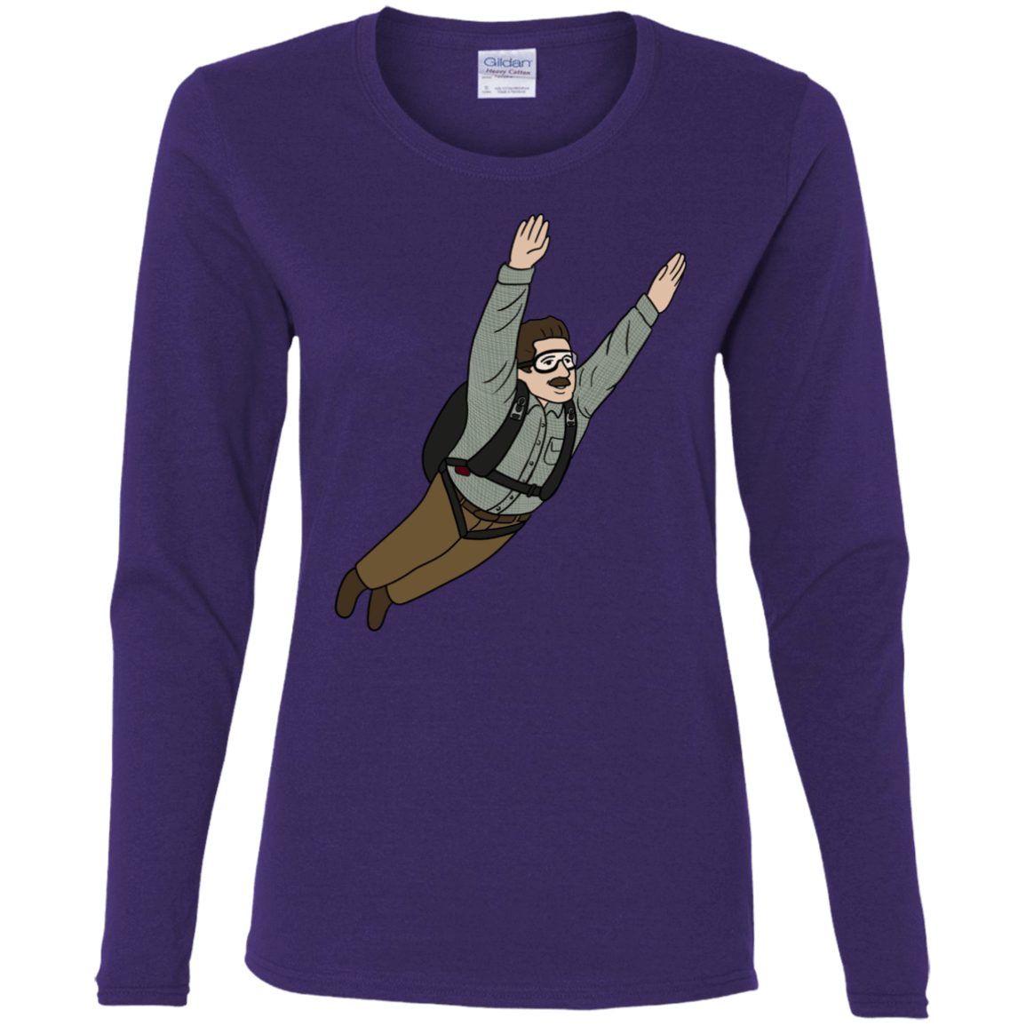 T-Shirts Purple / S Peter is my Hero Women's Long Sleeve T-Shirt