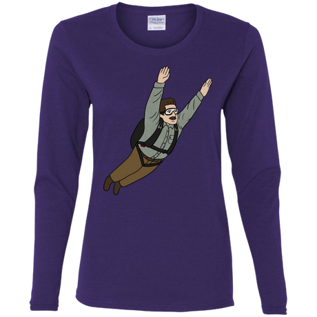 T-Shirts Purple / S Peter is my Hero Women's Long Sleeve T-Shirt