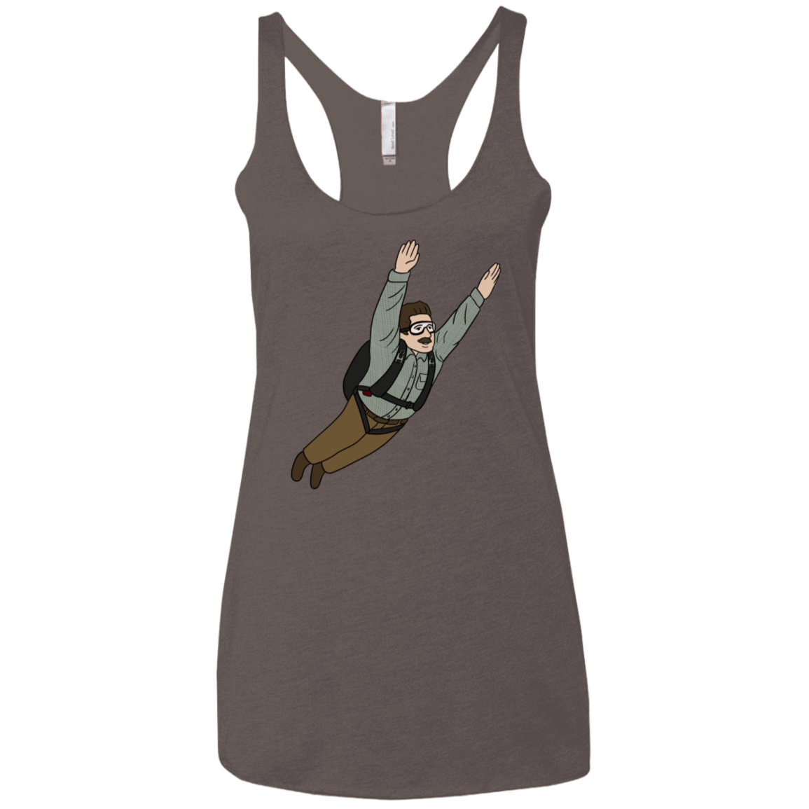 T-Shirts Macchiato / X-Small Peter is my Hero Women's Triblend Racerback Tank