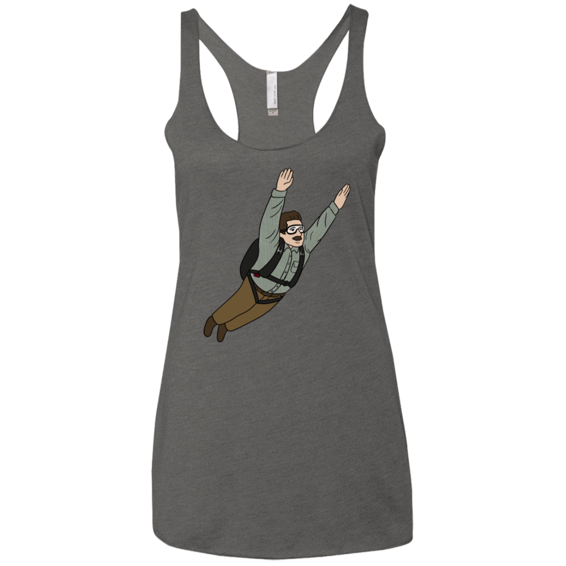 T-Shirts Premium Heather / X-Small Peter is my Hero Women's Triblend Racerback Tank