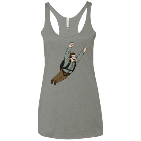 T-Shirts Venetian Grey / X-Small Peter is my Hero Women's Triblend Racerback Tank