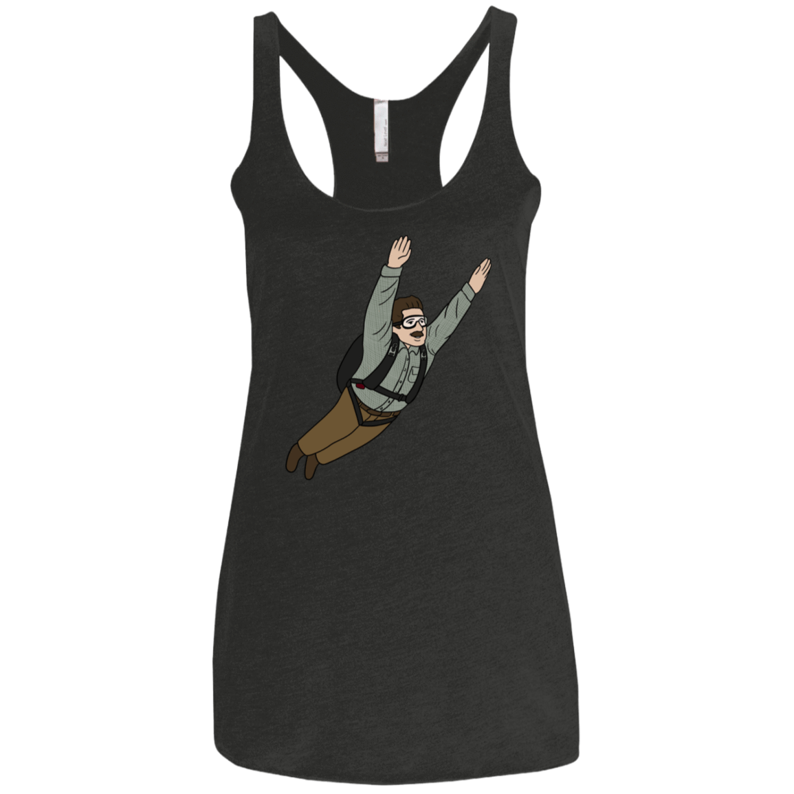 T-Shirts Vintage Black / X-Small Peter is my Hero Women's Triblend Racerback Tank