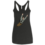 T-Shirts Vintage Black / X-Small Peter is my Hero Women's Triblend Racerback Tank